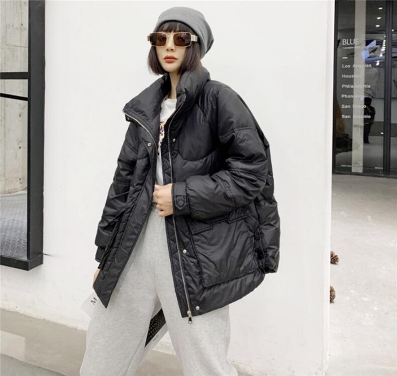 2020白鸭绒羽绒服，女装羽绒服，曼希野