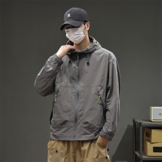 【限价129】2025新款户外机能时尚三防轻薄UPF50+防晒衣，男装防晒衣，电商D215