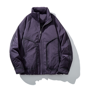 男士立领潮牌羽绒服外套  D213-M339-P370图片