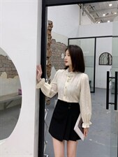 春夏新款爱心立领小衫，其它，万人美