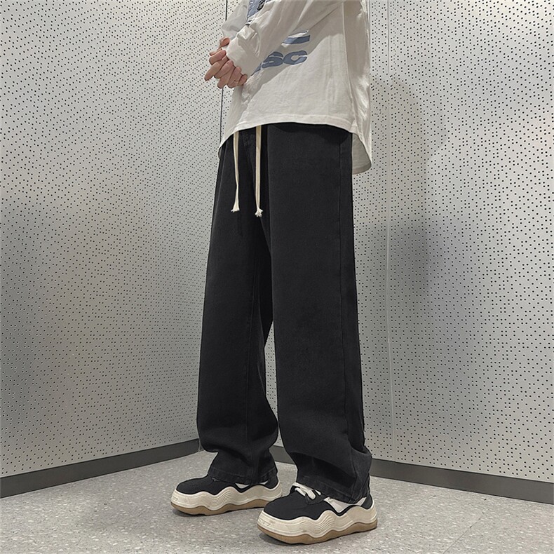 抖音品质大货男士大码牛仔裤橡筋裤松紧腰NZ100-P35限价58，男装牛仔裤，星座1103