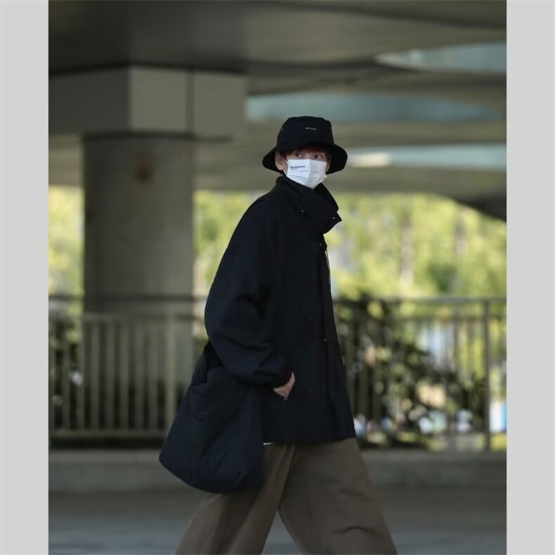 男秋季2023新款长袖夹克外套J752P70图片