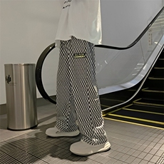 2024春季美式高街港风男高级垂坠感宽松直筒休闲裤K2001P38控58，男装休闲裤，星座225-5