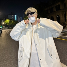 美式高街立领PU皮衣棉服外套潮牌宽松保暖棉衣，男装皮衣，星座410-6（原星座1304-1）
