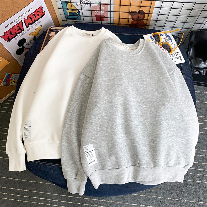 S6045-P35春季圆领卫衣男大码韩版宽松长袖外套男,男装卫衣,电商A040