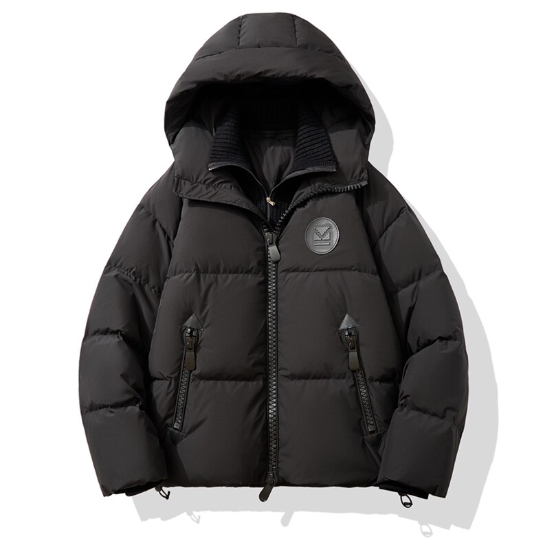 男士冬季新款连帽加厚保暖基础百搭羽绒服外套D213-6228-P490,男装羽绒服,电商D213
