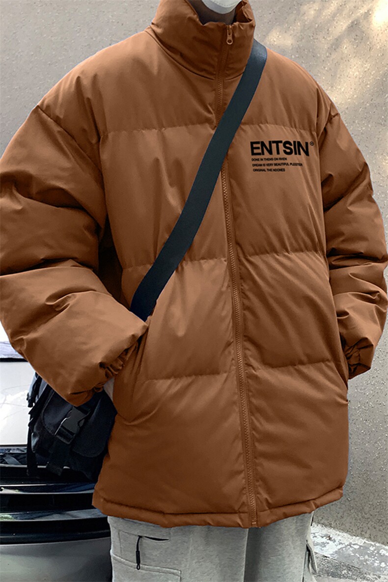 主推秋冬新款保暖立领宽松棉服外套男MY62039特批65控99,男装棉衣,电商A268A
