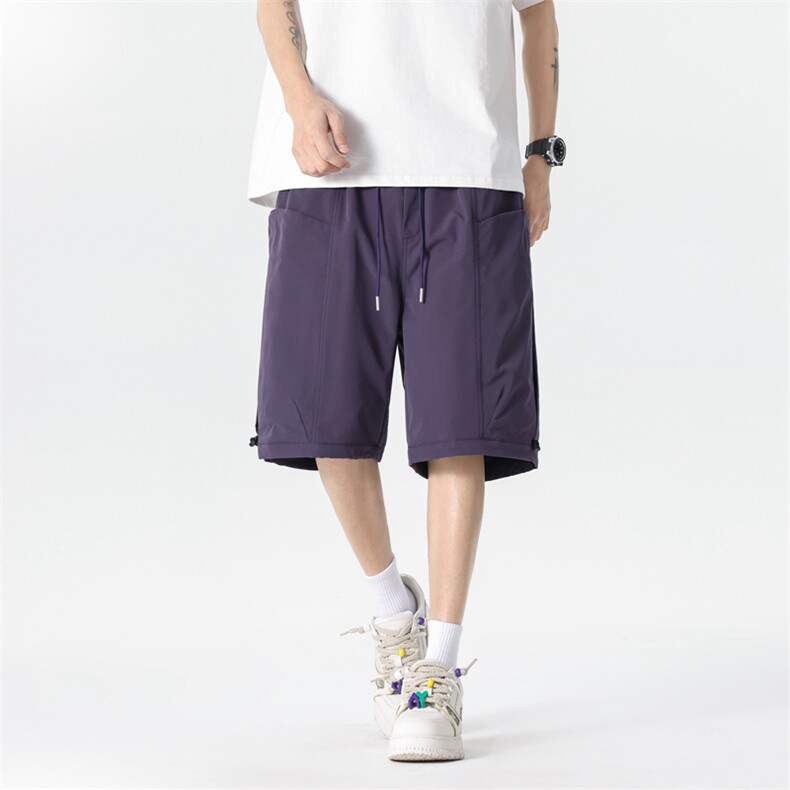 夏季工装短裤男ins潮牌日系休闲百搭潮流痞帅五分裤子DK02512-P45图片