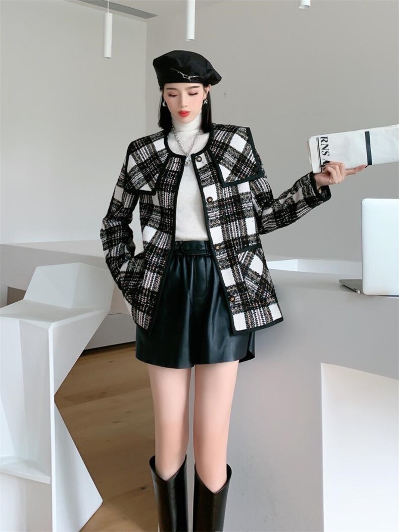 格子大衣，其它，千格万姿