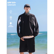 【UPF50+防晒衣】X2384-TP45控价78夏季防紫外线外套男户外夹克，男装夹克，电商A102-1