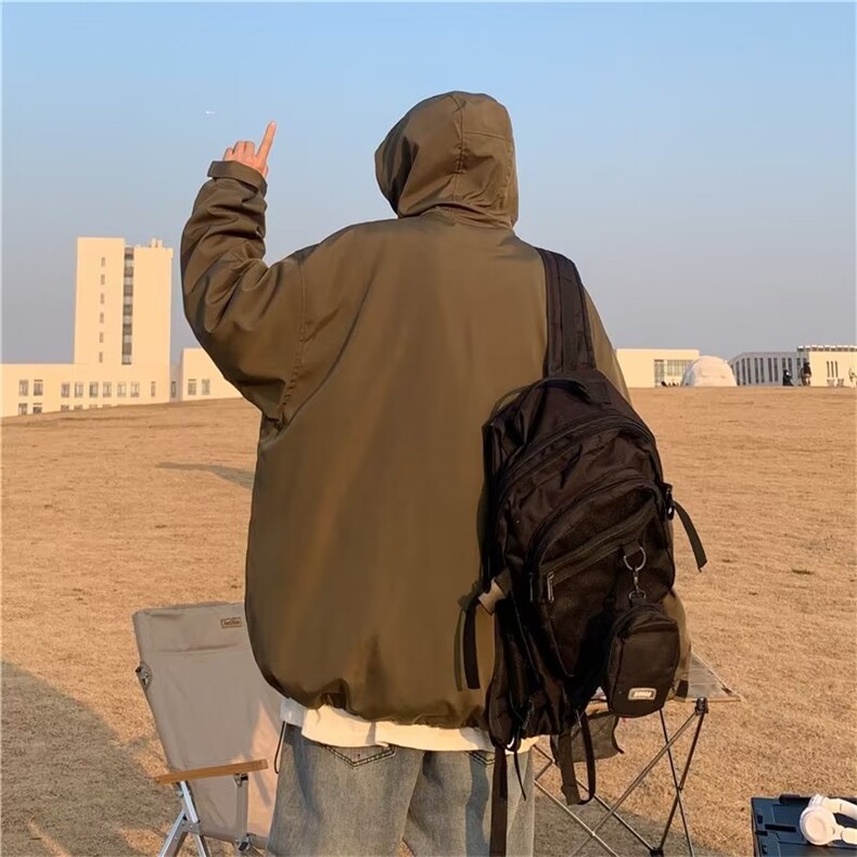 春季新款美式男外套夹克防水冲锋衣Y6562P58,男装夹克,星座1116-2