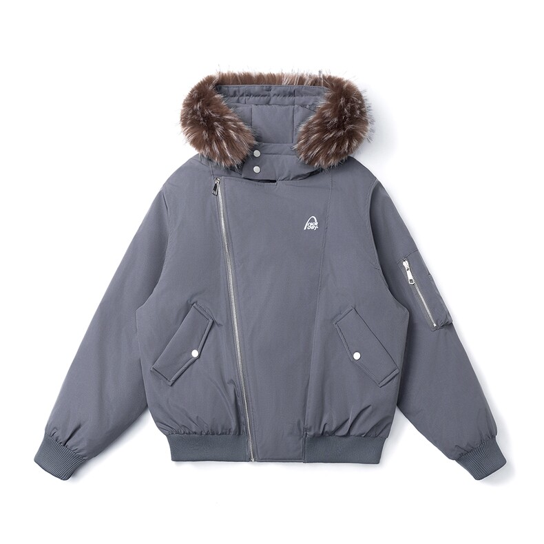 有90绒报告可拆卸毛领羽绒服派克服标90绒78197P268控428,男装羽绒服,星座227-7