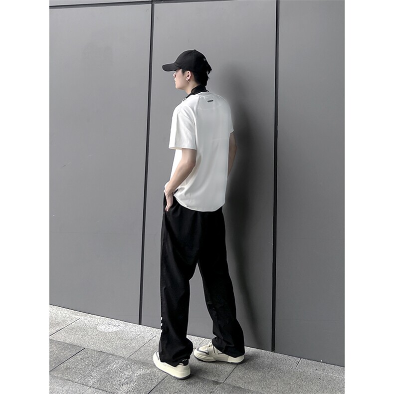 B221美式ins街头hiphop休闲情侣宽松运动裤子LK23117-P60控78,男装休闲裤,电商B221