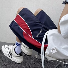 美式复古宽松短裤男休闲裤夏季高街运动篮球五分裤K6896-P32，男装休闲裤，星座512-4
