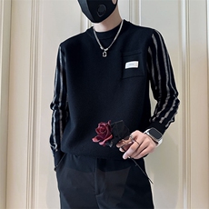 社会小伙店主风男潮毛衣针织衫，男装针织衫/毛衣，电商A220
