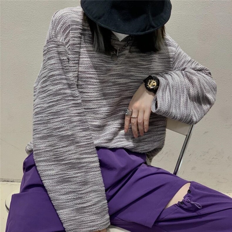 慵懒风宽松上衣，其它，Alissa Lin