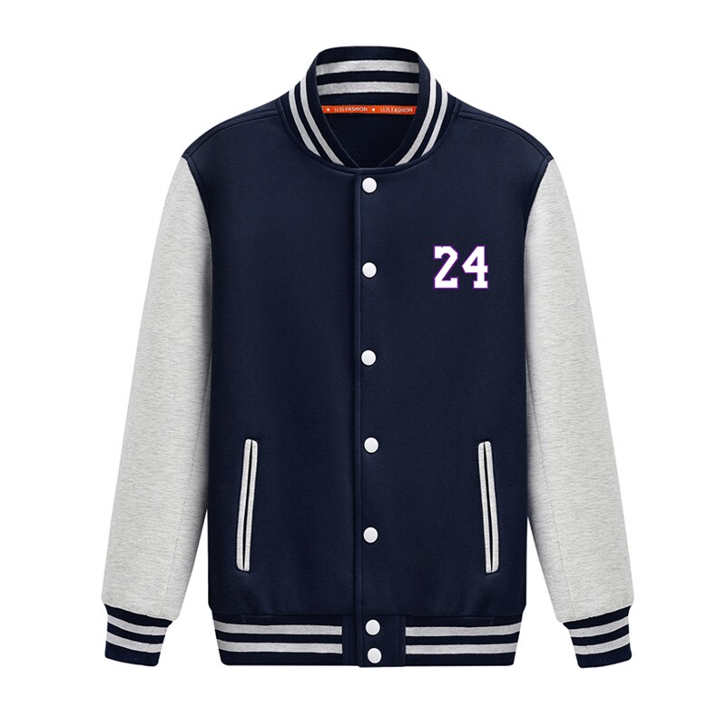 现货足-2025新款男士秋冬韩版修身棒球服外套XZ102A-4-Q8940图片