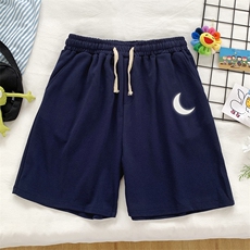 MK37055-P15冰丝短裤男士大码宽松休闲五分裤男运动中裤，男装休闲裤，电商A040