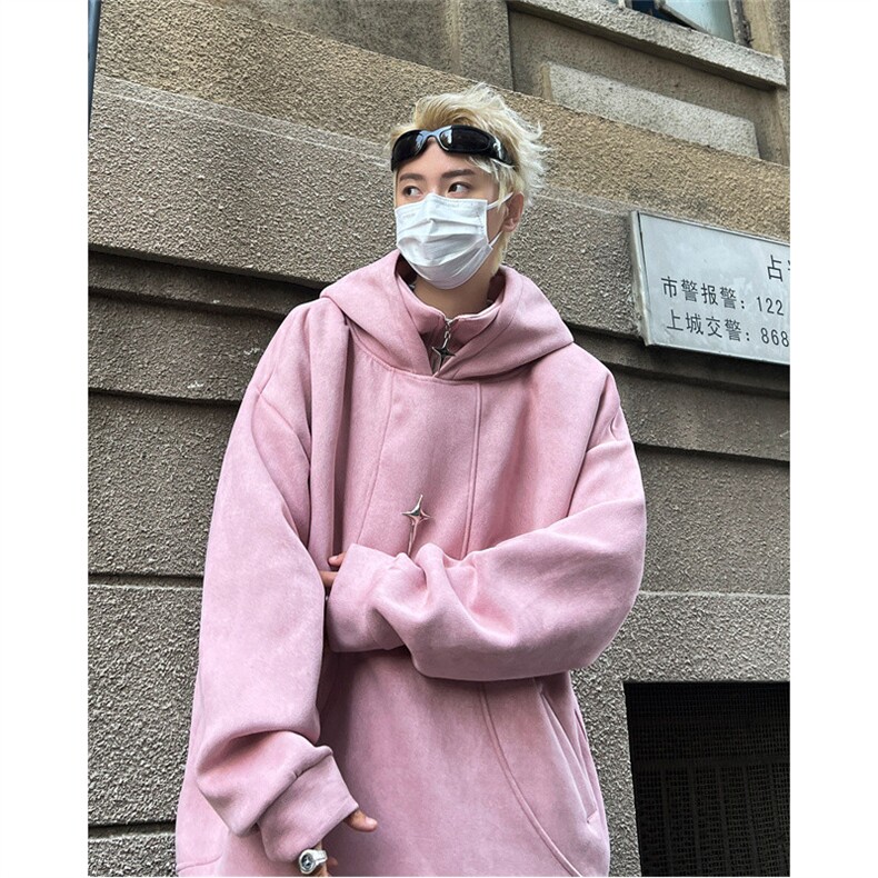 WY6631-特P75限价108加绒加厚现货供应连帽卫衣男女潮牌外套,男装卫衣,电商B359