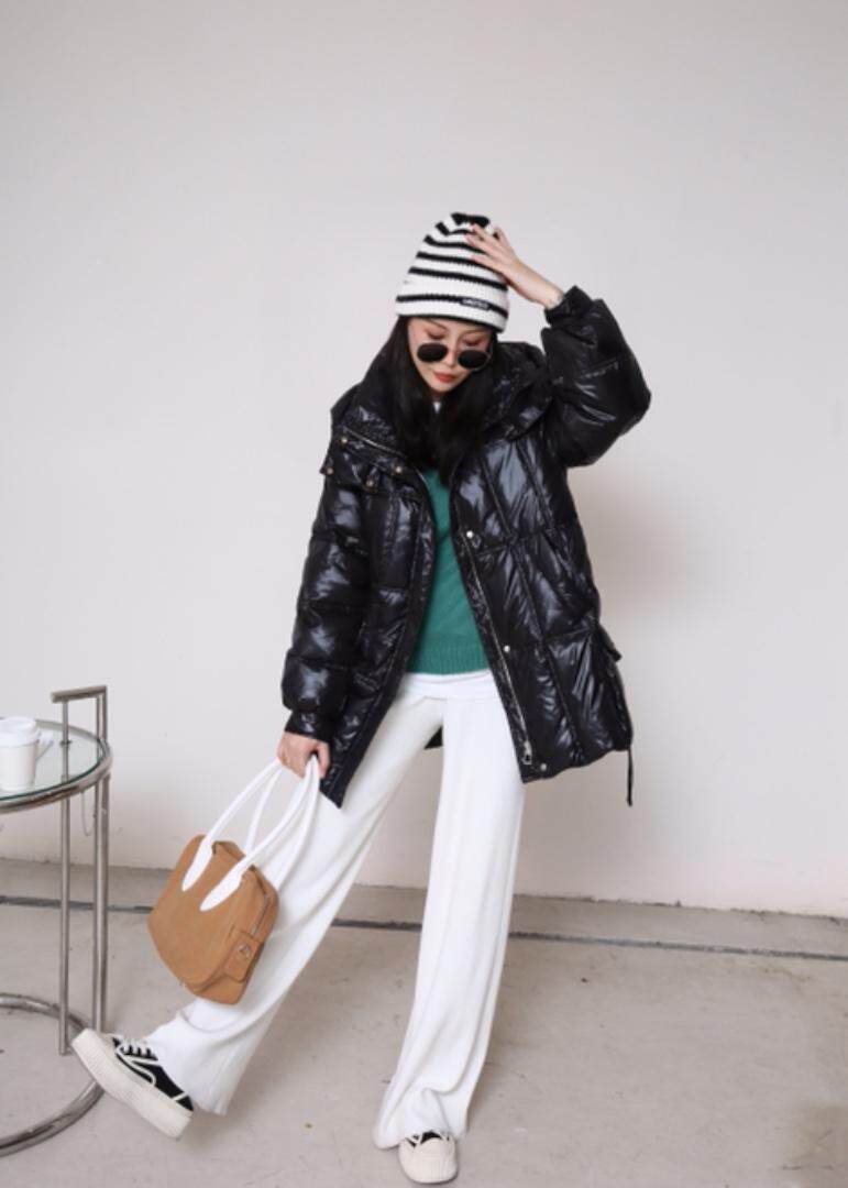 黑白两色90标羽绒，其它，谦度