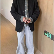 轻熟气质中长款风衣外套男士2025新款英伦风翻领大衣男装，男装夹克，星座506A