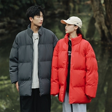 9976-P60冬季宽松情侣棉衣面包服（八个色）深度库存，男装棉衣，星座109