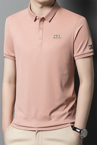 轻商务男装夏季棉质短袖T恤男士休闲翻领潮流半袖POLO衫SW537-P65图片