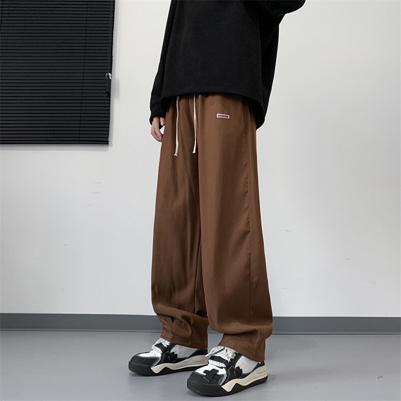 日系水洗复古工装裤男款春秋季潮牌直筒宽松休闲长裤 K7291-P33图片