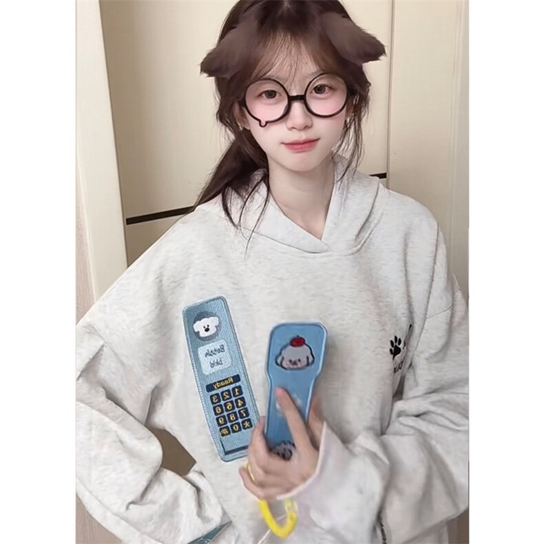 1506/QT280/P59趣味可拆卸连帽款魔术贴装饰设计感秋冬外套,女装短外套,星座1506