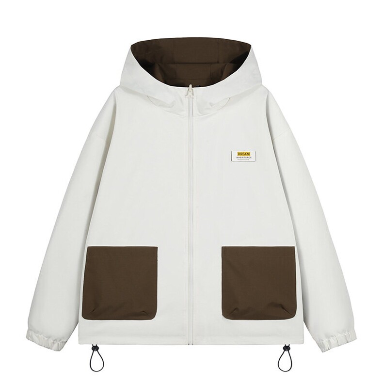 秋季户外夹克男双面穿冲锋衣外套DSA157B-JK7902-P70图片