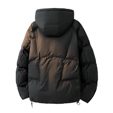 高品质连帽保暖cityboy羽绒服情侣冬90白鸭绒2025SYR2602-P270，男装羽绒服，星座610B-1