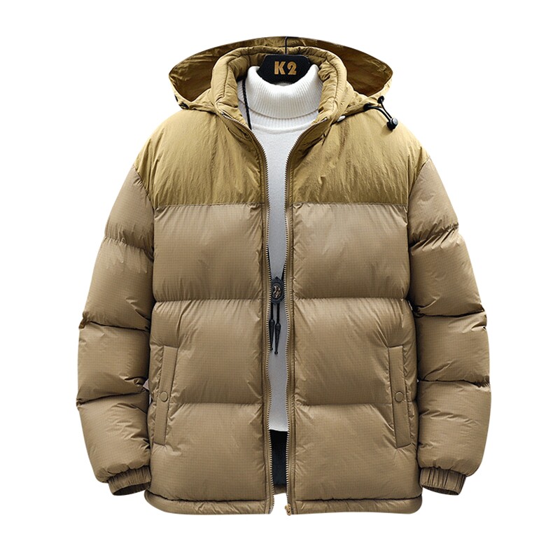 加厚羽绒棉服男宽松百搭潮流保暖冲锋衣外套M0787-P95,男装棉衣,星座308B-2