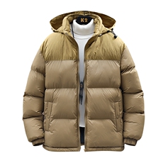 加厚羽绒棉服男宽松百搭潮流保暖冲锋衣外套M0787-P95，男装棉衣，星座308B-2