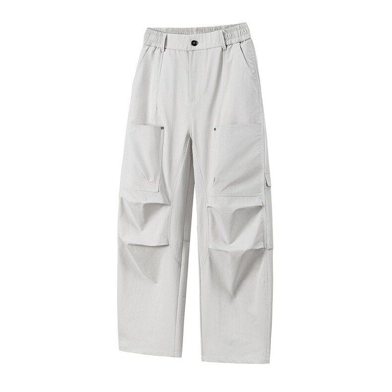 白底宽松阔腿弯刀直筒长裤大码M-5XL潮牌工装裤CK78054P55控89，男装工装外套，星座227-7