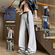 休闲裤，抖音得物现货，可送样，A061-AX01220-特批35-模特图，男装休闲裤，电商A061