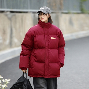 现货 抖音得物可供视频 冬季三防加厚羽绒棉衣外套面包棉服 81157图片