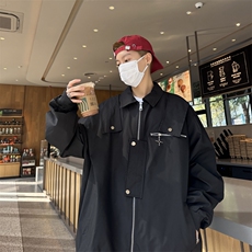 A989-P58设计感宽松潮牌飞行员夹克春秋季美式vibe工装外套男，男装夹克，星座512-6