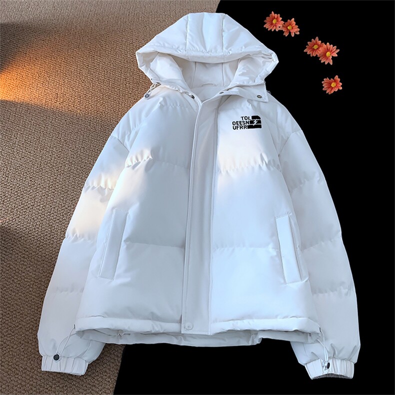 棉衣男冬新款港风连帽宽松面包服羽绒棉学生棉服MF300-P69(现货,男装棉衣,星座214-3