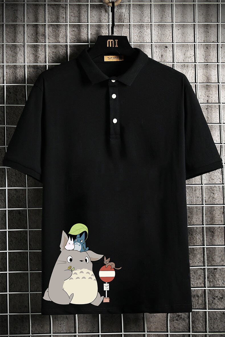 PL57152-P35翻领短袖polo衫男大码胖子半袖t恤男有领保罗衫,男装Polo衫,电商A040A