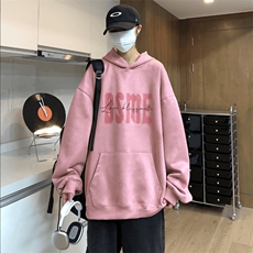 粉色连帽常规