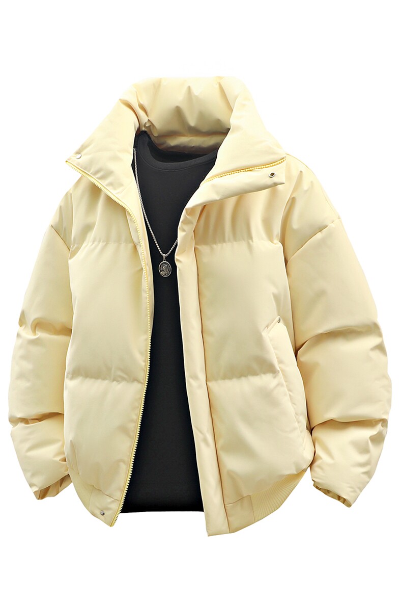 冬季clean纯色棉服潮流中性加厚短款棉衣HZ8816-特P68不议价,男装棉衣,星座610B-1