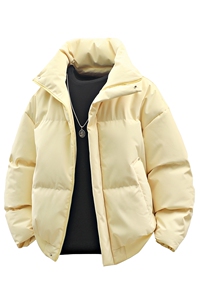 冬季clean纯色棉服潮流中性加厚短款棉衣 HZ8816-特P68不议价图片
