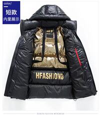 棉服男款冬季加厚男装连帽外套夹克男生保暖棉衣大码冬装衣服，男装棉衣，电商B212（原钱塘6029）