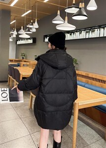 冬季羽绒服，大方款图片