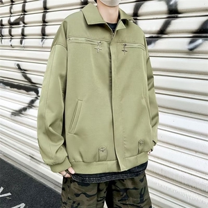 青春流行男春季夹克文艺潮外套ZJ36P70图片