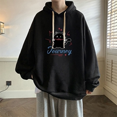 连帽卫衣男大码胖子帽衫大号运动服WY2412-P35，男装卫衣，电商A040