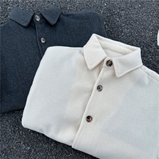 JK742-尺码M-3XL-P80-羊毛老钱新贵松弛廓形保暖毛呢夹克外套，男装夹克，星座1811B