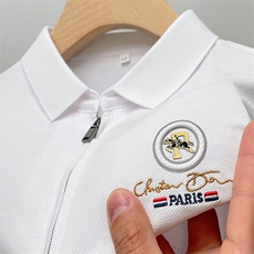 2023新款夏季时尚高端polo衫男士短袖商务舒适翻领T恤上衣保罗，男装T恤，电商B212（原钱塘6029）