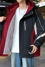 男士外套2025新款春秋季加绒学生夹克港风工装冲锋衣服YC6167，男装夹克，星座1206（原A206）