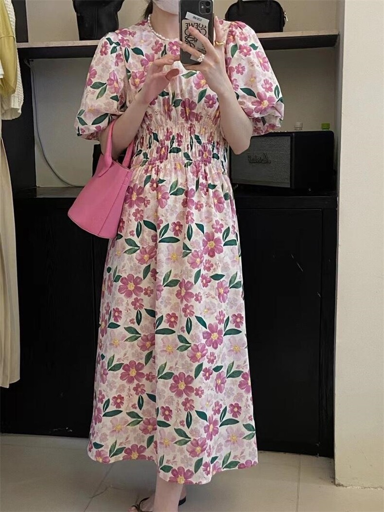 花朵连衣裙，女装连衣裙，欧妮卡蒂蔓